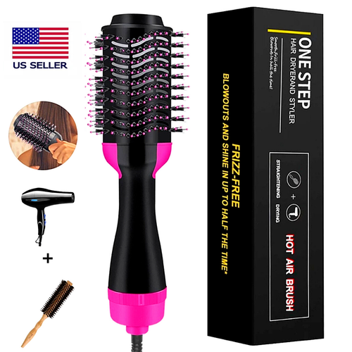 Plancha De Pelo Profesional Secador Electrico de Cabello Rizador Caliente 3  en 1 | eBay