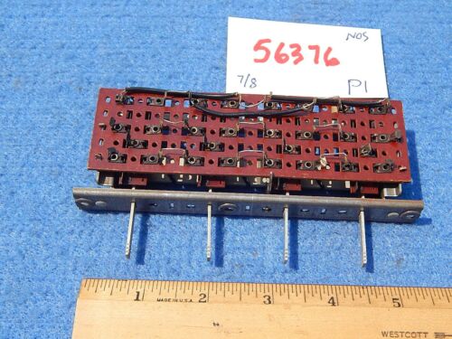Wurlitzer Selector Switch # 056376: 1500 1550 Letters A-B-C-D - New Old Stock - Picture 1 of 3