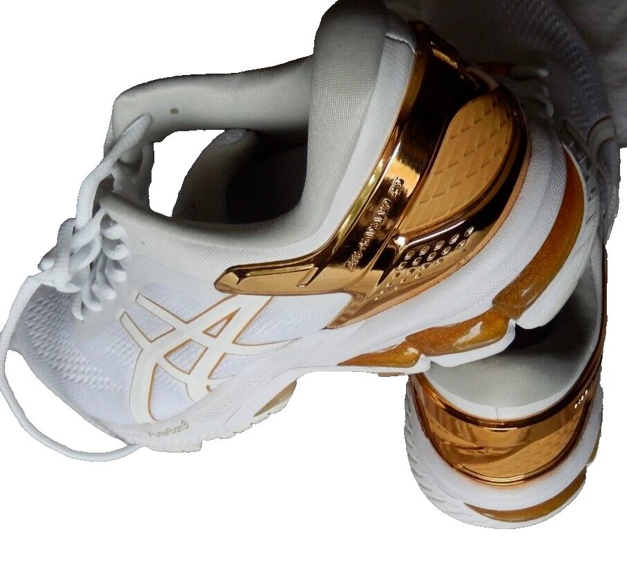 ASICS GEL Kayano Tokyo 26 Running Shoes 1011A872 White Gold Men s