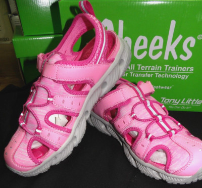 Cheeks Tony Little NEW Size 7M All Terrain Trainer Shoe Pink Lightweight Slide