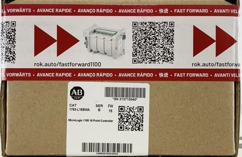 NEU ungeöffnet 1763-L16BWA MicroLogix 1100 16 Punkt Controller kostenloser Versand - Bild 1 von 2
