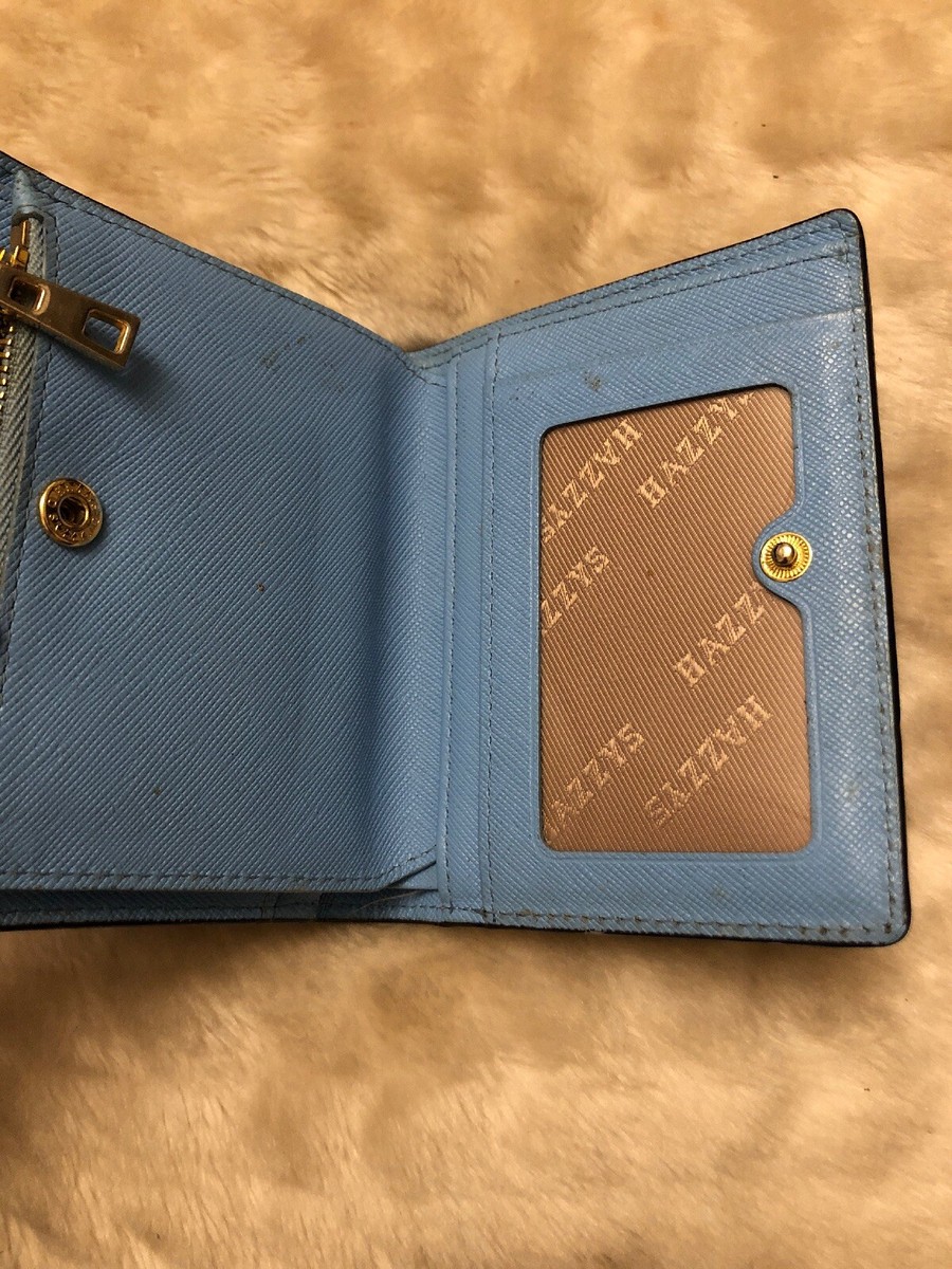 [HAZZYS] Signature Pattern Leather Half-Wallet ★人気★ HAZZYS] Signature Pattern Leather Half-Wallet ☆人気
