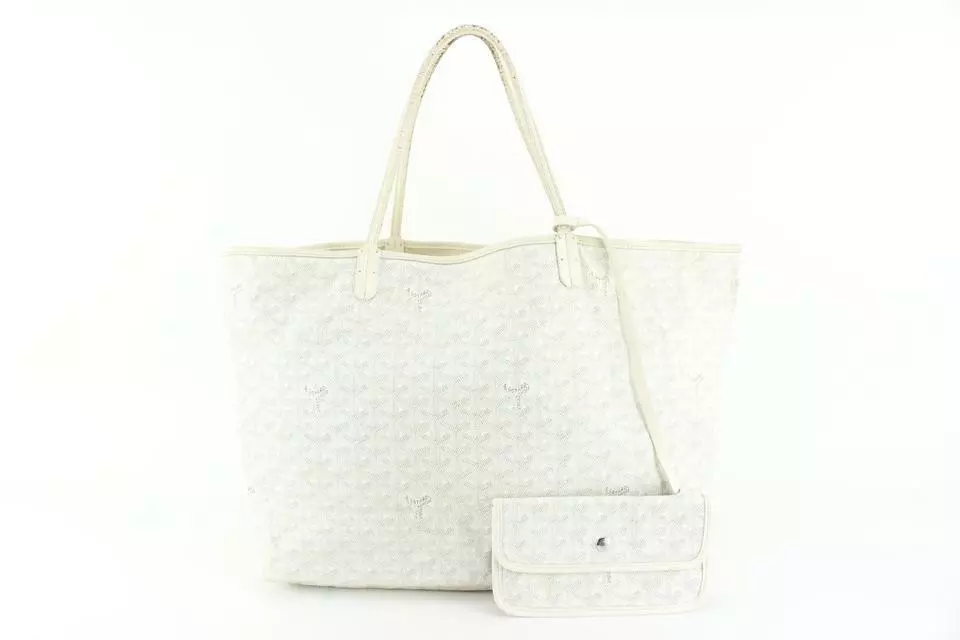 goyard st. louis gm white