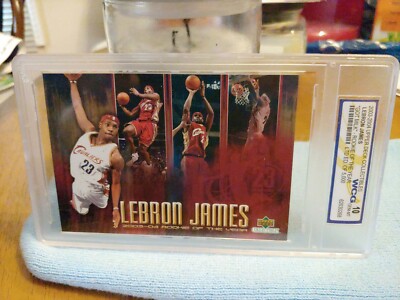 LeBron James 2003 Upper Deck Collectibles *(Big Card) R.O.T.Y #d 5,000
