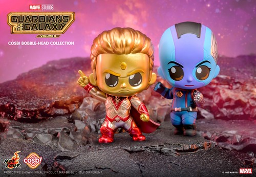 EN STOCK Hot Toys Marvel Cosbi Collection CBX119 Guardianes de la Galaxia Juego de 8 piezas - Imagen 6 de 15