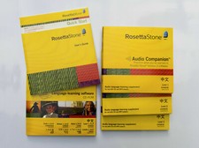 Rosetta Stone Version 3 Chinese Mandarin Level 1 2 3 Complete CD Set Online Code