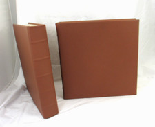 Scrapbook Album 13x13 Bound Dry Mount 100 Pgs Transclucent Sheets Graphic Image