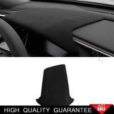 Center Console Dashboard Panel Cover For Honda Civic 10th 2016-2021 Black Suede