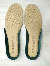 Mens & Ladies Leather Insoles Replacement Cushioned Latex Comfort Shoe Inserts