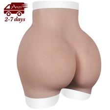 Silicone Fake Vagina Panties Hip Buttock Shaping Pants Crossdresser Transgender