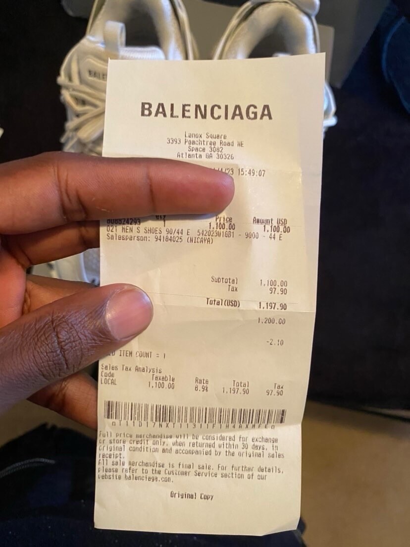 mon様 Size 11 - Balenciaga Track Sneaker White for sale online | eBay
