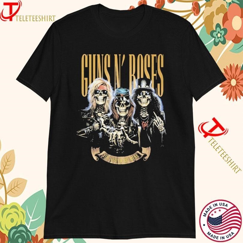 新品 ガンズ・アンド・ローゼズ　2025 ジャパンツアー スケルトン　 Tシャツ 新品 ガンズ・アンド・ローゼズ 2025 ジャパンツアー スケルトン
