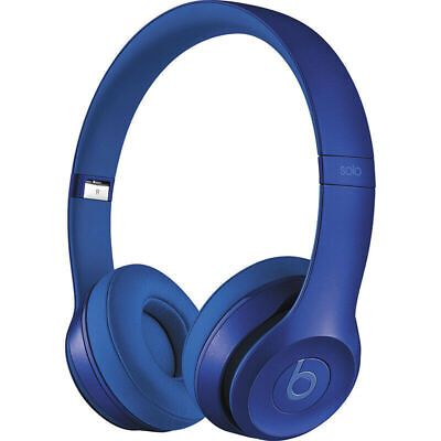 Beats Solo 2 Headphones Solo2 Wired On-Ear Headband Royal Edition