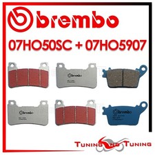 Pastiglie Freno BREMBO Anteriori SC + Post CC PER HONDA CBR 1000 RR 2006 2007