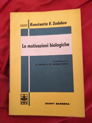 BIOLOGISCHE MOTIVATIONEN - Konstantin V.Sudakov - Gelenke Aufl.-1976 1.Aufl.