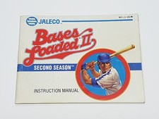 Bases Loaded II Authentic Original NES Nintendo Manual Only