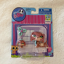 NIB Littlest Pet Shop LPS Mommy and Baby Dachshund Set 3601 3602 New In Box