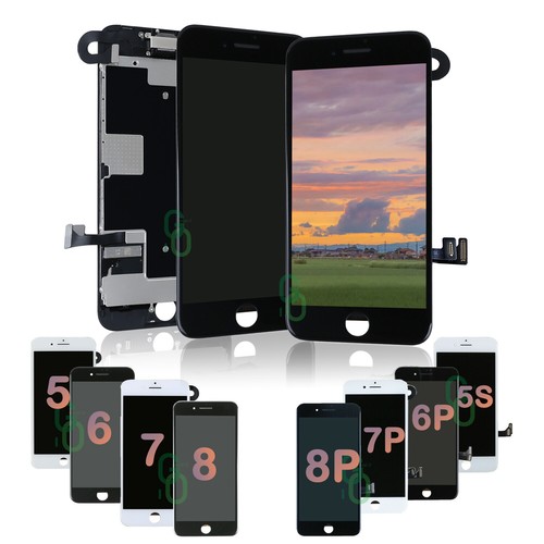 For iPhone 7 8 Plus LCD Screen Replacement Touch Digitizer Display +Front Camera - Picture 1 of 21