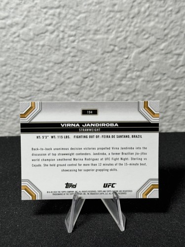 Réfracteur à prisme base UFC chromé 2024 Topps 1 - 200 - COMPLÉTEZ VOTRE SET - PYC - Photo 231/237