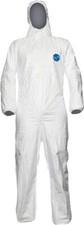 TUTA PROTETTIVA MONOUSO CON CAPPUCCIO DUPONT TYVEK 500 XPERT | 3 CAT. TAGLIA  L