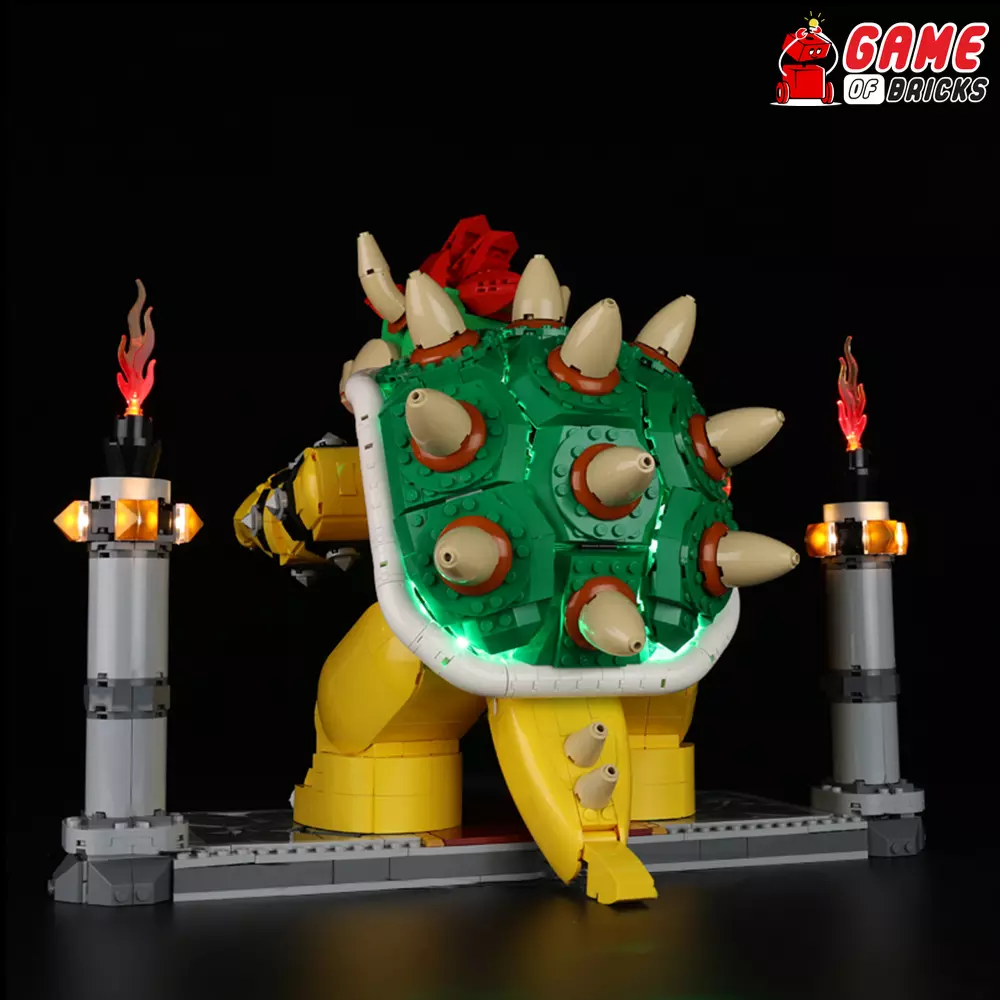 LEGO Super Mario The Mighty Bowser #71411 Light Kit – Light My