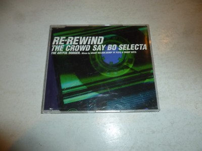 ARTFUL DODGER - Re-Rewind The Crowd Say Bo Selecta - Deleted 1999 UK 3-track CD