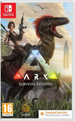 Nintendo Switch Ark Survival Evolved Code in a Box NEU&OVP