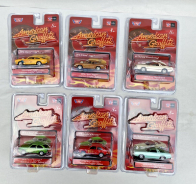 6x MotorMax American Graffiti 1978 Ford Thunderbird, Chevy