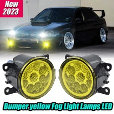 Fog Lights for 2010-2019 Nissan Frontier Driving Bumper Lamps Gold Yellow Pair