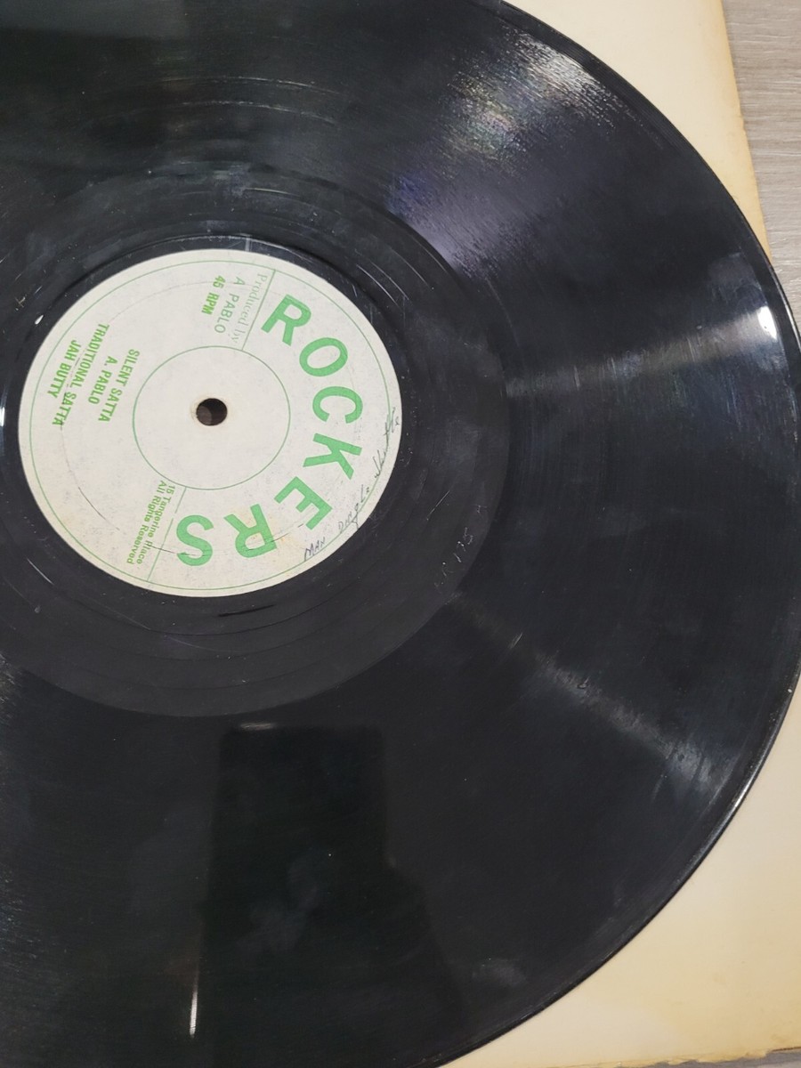 ジャマイカ12” Augustus Pablo / Jacob Miller Silent Satta / Too Much Commercialization Of Rastaf none Rockers /00250 Augustus Pablo / Jachob Miller / Jah Butty – Silent Satta
