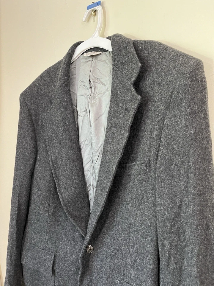 Chaqueta Blazer Para Mujer Courtenay Abogada Lana Pura Clásica Corpcore Dinero Antiguo De Colección Foto 2 de 4