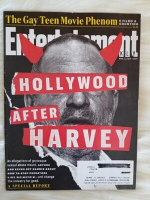 ENTERTAINMENT WEEKLY MAGAZINE NOVEMBER 2017 HOLLYWOOD AFTER HARVEY WEINSTEIN