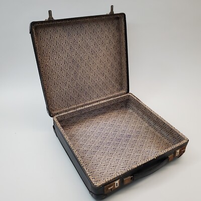 Vintage 1950/60s KLM Flight Attendants Suitcase Royal Dutch Airlines Travel Bag