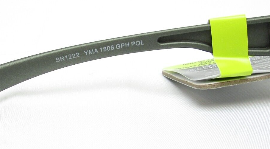 Foster Grant POLARIZED Green Half Rim Wrap TR90 Sunglasses 100%UV