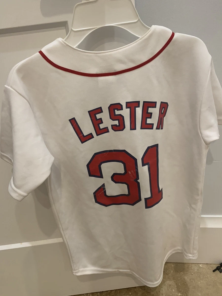 Jon Lester Red Sox Jersey Size Kids Medium Defects