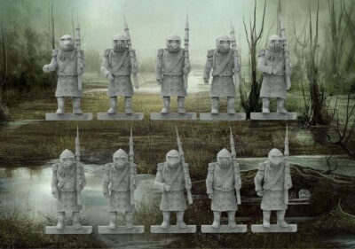 Turnip 28 Infantry 28mm Frostgrave Dungeons and Dragons D&D Kings of war