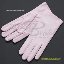 Fancy Nylon Formal Women's Gloves - Various Sizes and Colors