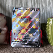 Pokémon TCG Centiskorch V SV108/SV122 Shiny Vault Shiny Holo Rare 210 HP EN