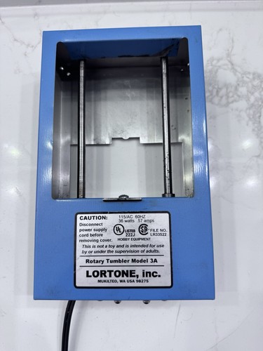 Lortone Gem Sparkle Rock Tumbler Model 3A-No Barrel - Powers on | eBay