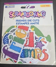 westrim crafts memories forever scrapbooking friends 12 die cuts 