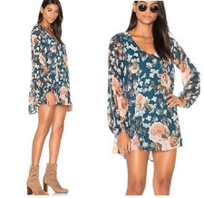 Show Me Your Mumu Donna Michelle Tunic Fall in Love Floral