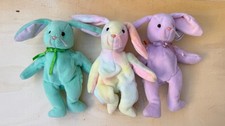 Easter TY Beanie Babies Floppity Hippie  Hippity