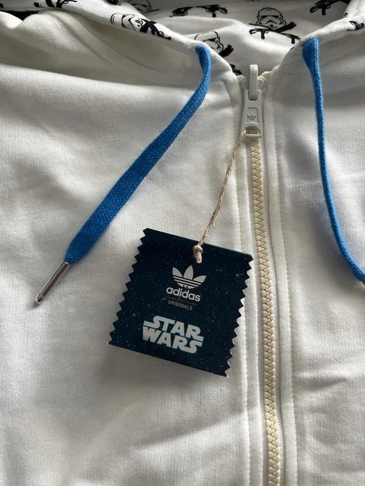 VINTAGE adidas Originals x Star Wars “Stormtrooper” Hoodie (2010) – L - Bild 3 von 4