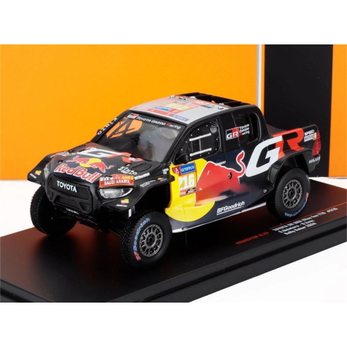 Toyota Gr Dkr Hilux Evo T1U N.216 Rally Dakar 2024 QUINTERO-ZENZ 1:43 Ixo Model-image