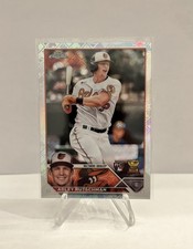 2023 Topps Chrome Logofractor Rookie Refractor Adley Rutschman #1 (RC) Orioles