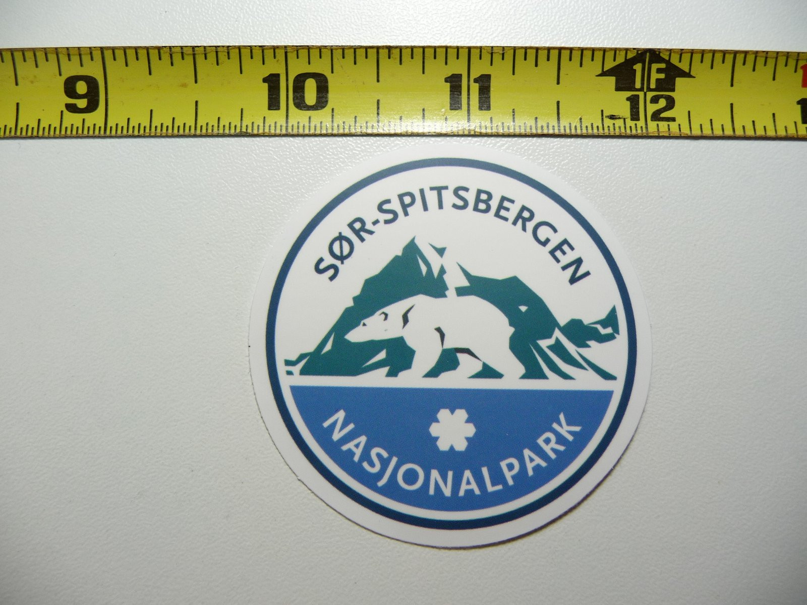 SORSPITSBERGEN National Park Decal Sticker for Hiking Camping Outdoor Enthusiasts