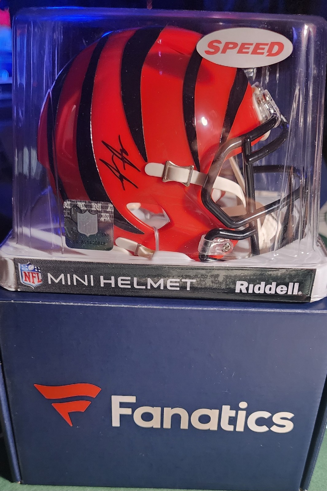 Myles Murphy / Autographed Cincinnati Bengals Speed Mini Helmet! 