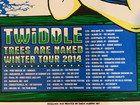 Twiddle Winter Tour 2014 Print Trees are Naked Owen Murphy RARE — photo 2