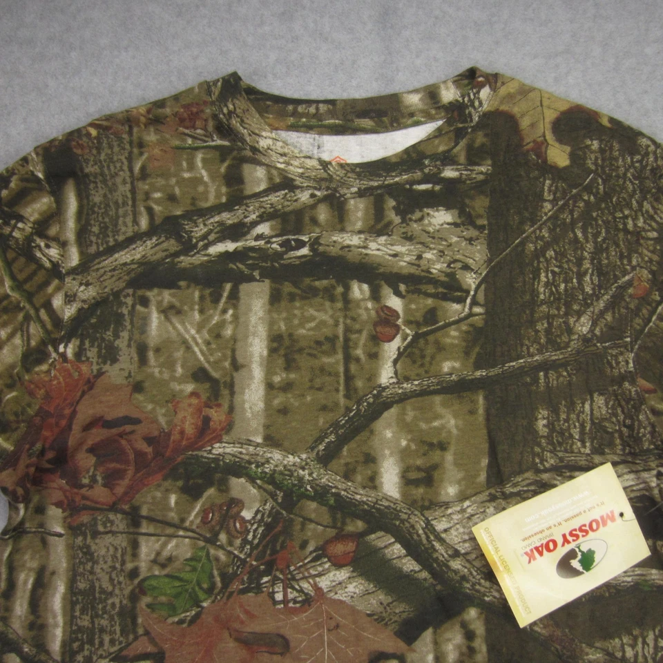 Game Winner Shirt Mens Small Camo Mossy Oak Long Sleeve Hunting Outdoor - Image 2 of 4