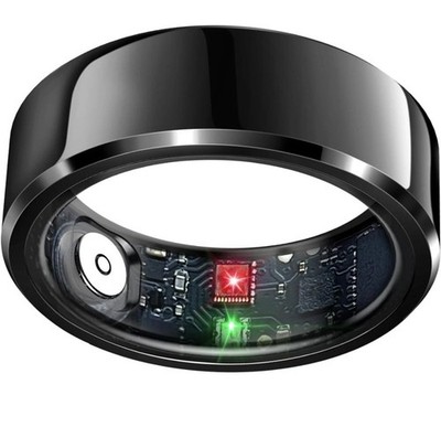 2025 Smart Ring Health Tracker, IP65 Waterproof Monitor for Heart Rate & Fitness